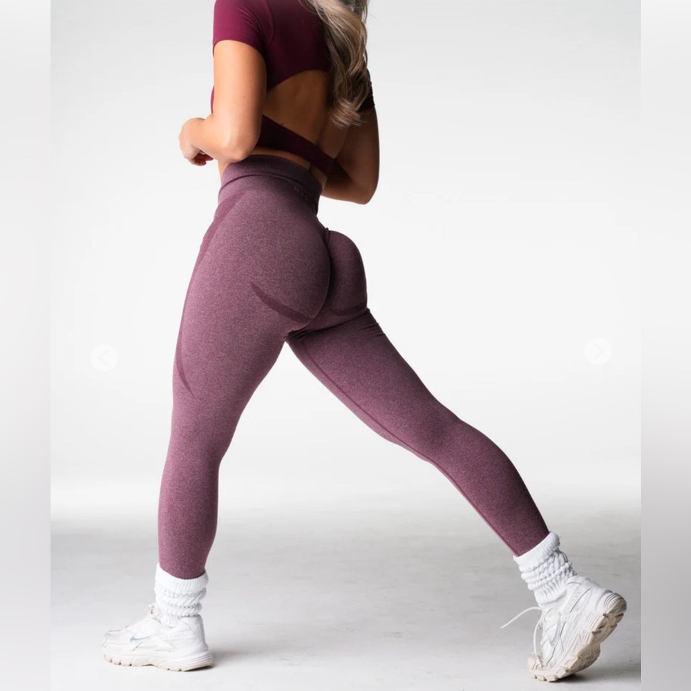 NVGTN NWT Merlot Viral Contour Seamless Leggings Size:S
